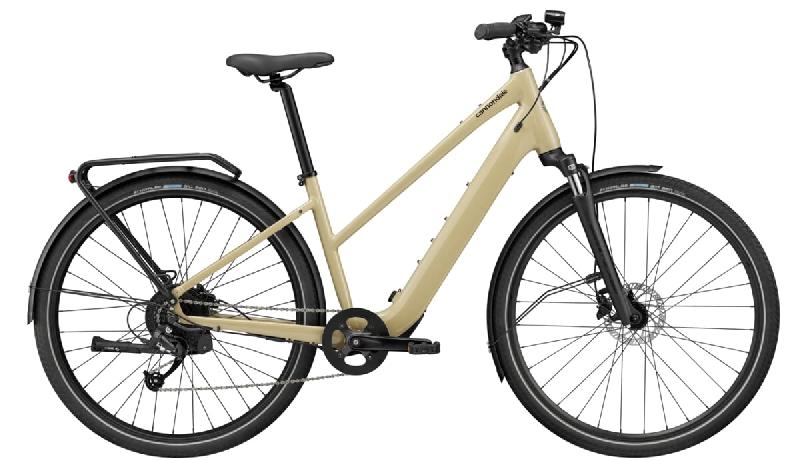 CANNONDALE MAVARO NEO SL 2 REMIXTE barva SVĚTLÁ BÉŽOVÁ 2024 kola 28 baterie 10 Ah