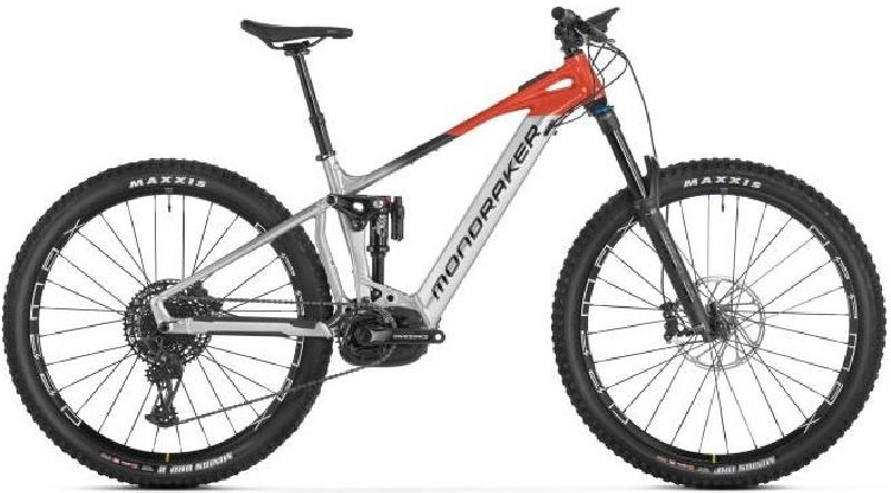 Elektrokolo mondraker 1807 crafty r barva racing silver flame red vortex grey 1