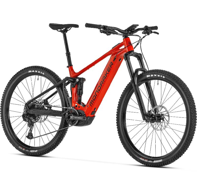 MONDRAKER CHASER barva FLAME RED BLACK RACING SILVER 2024 kola 29 baterie 17,4 Ah