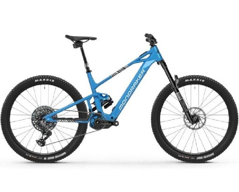 MONDRAKER Sly R barva MARLIN BLUE /RACING SILVER /OBSIDIAN GREY 2025 kola 29 baterie 11,1 Ah