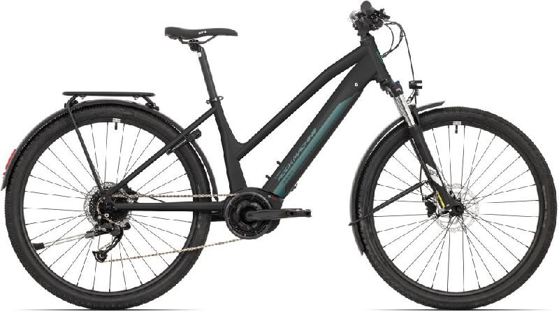 ROCK MACHINE Torrent e90-29 B Touring Easy Entry barva MATTE BLACK /PETROL 2024 kola 29 baterie 17,5 Ah