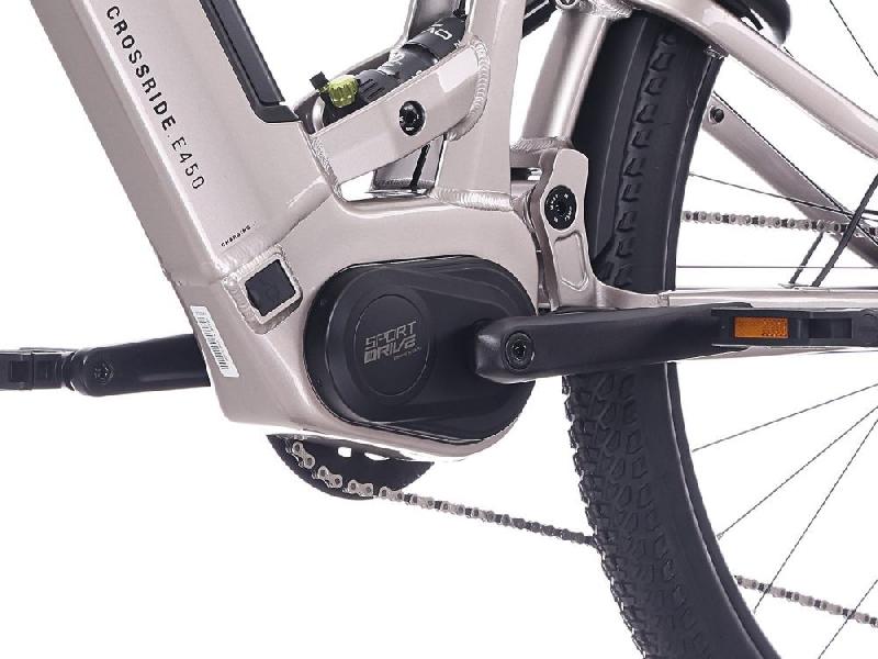 Elektrokolo rock-machine 2273 crossride e450 touring barva sand grey   black 5